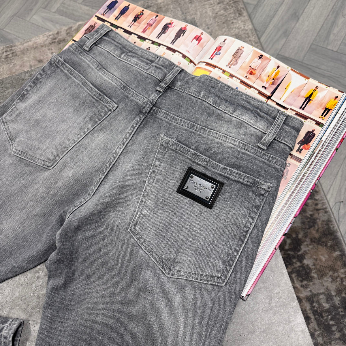 D&G JEANS - GREY