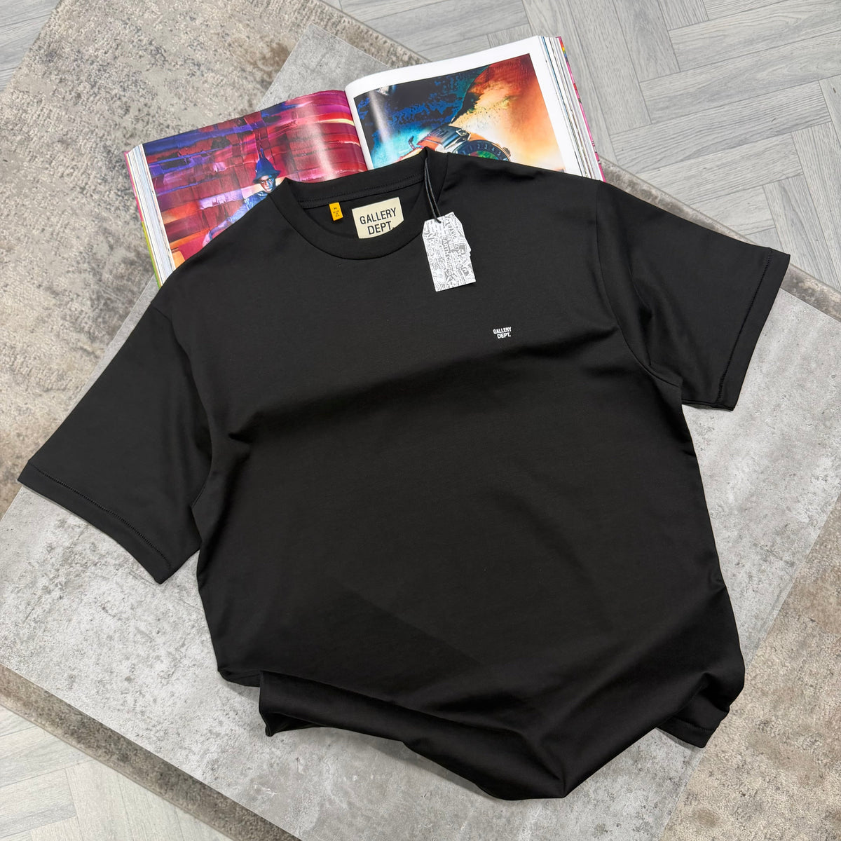GD SMALL LOGO T SHIRT - BLACK