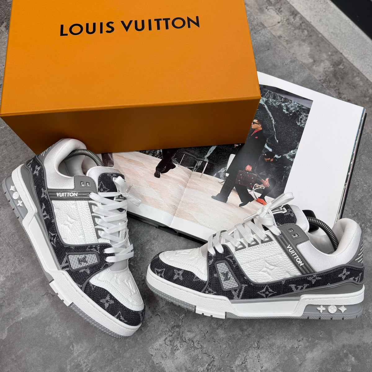 (PRE-ORDER) LVE - TRAINERS - GREY