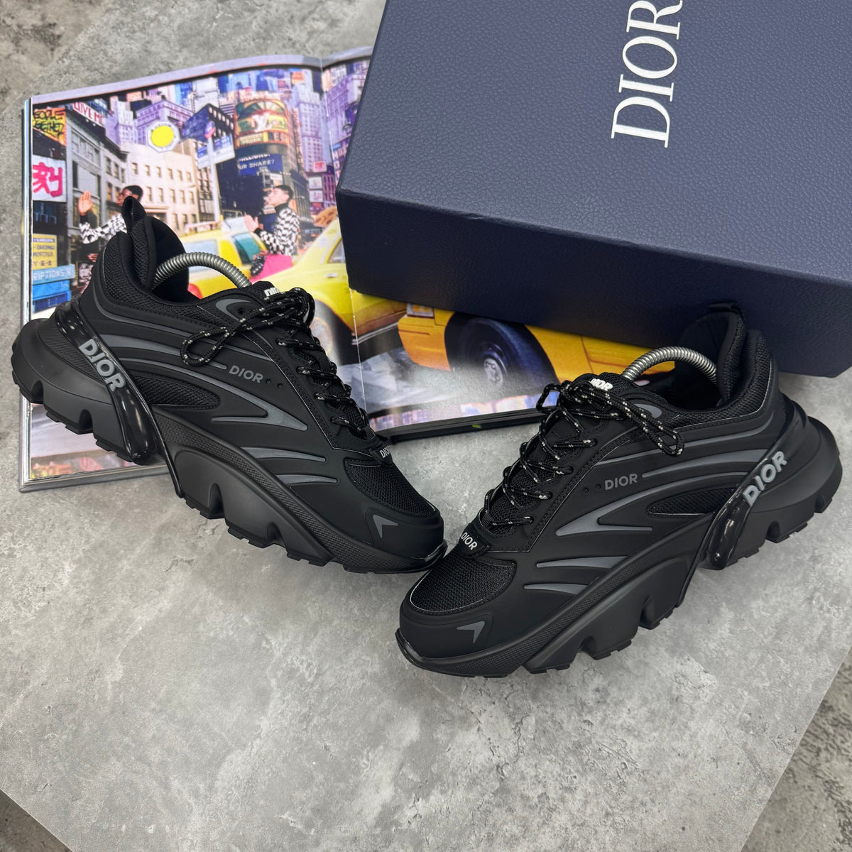 (PRE-ORDER) B44 - TRAINERS - BLACK