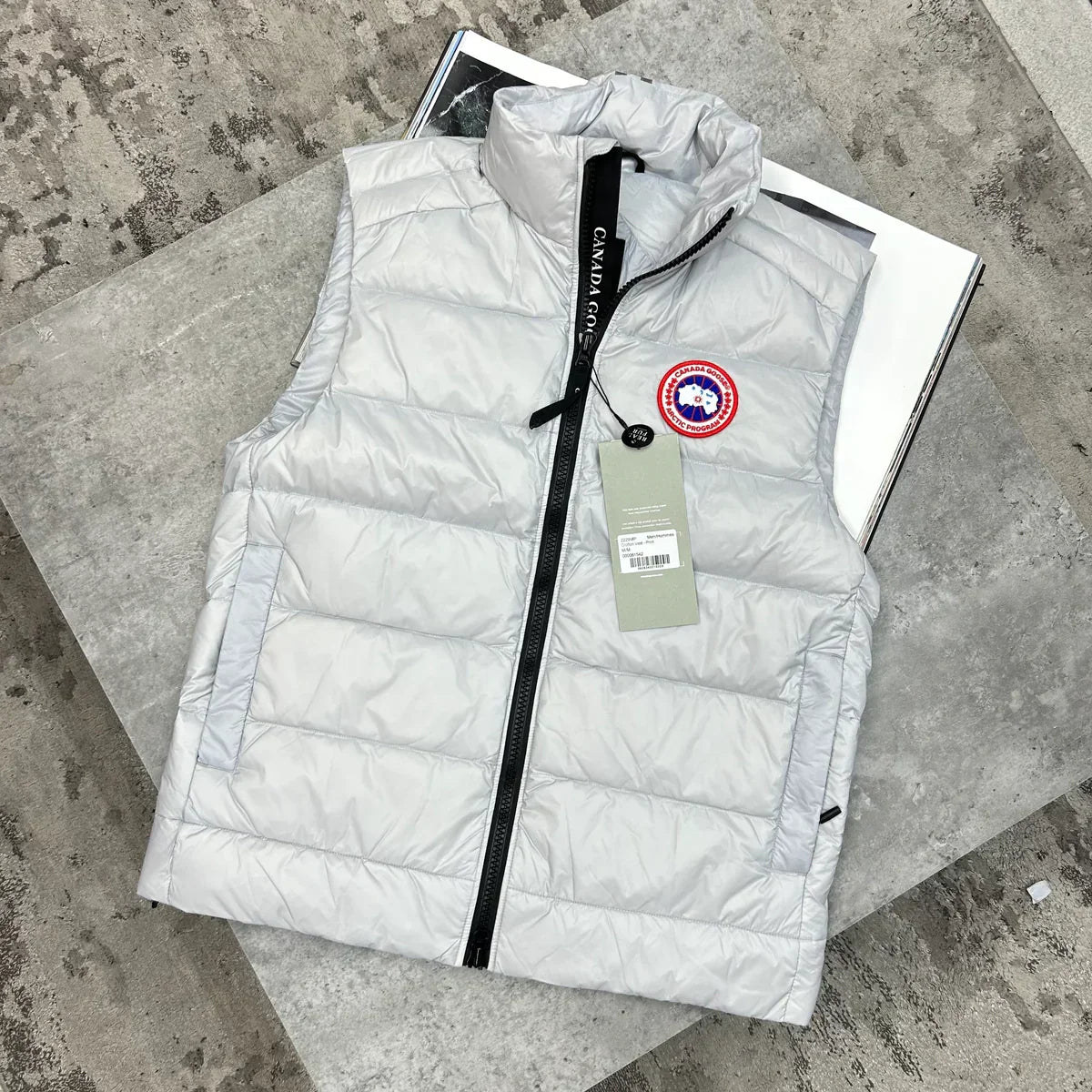 CG CROFTON GILET - LIGHT GREY (PRE-ORDER)