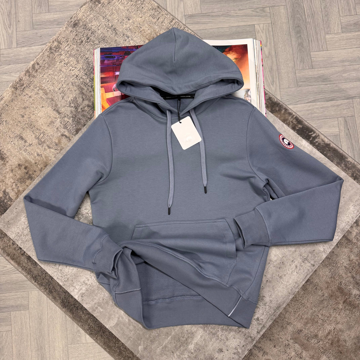 CG LOGO HOODIE - PALE BLUE