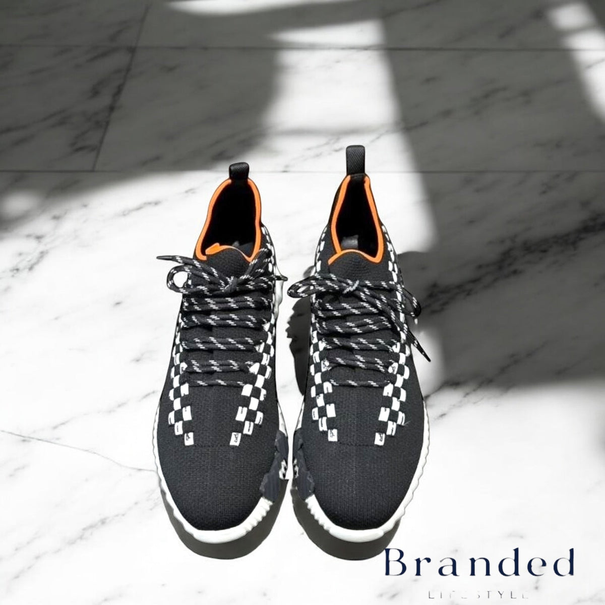 (PRE-ORDER) HMES - FLEX SLIP ON TRAINERS - BLACK
