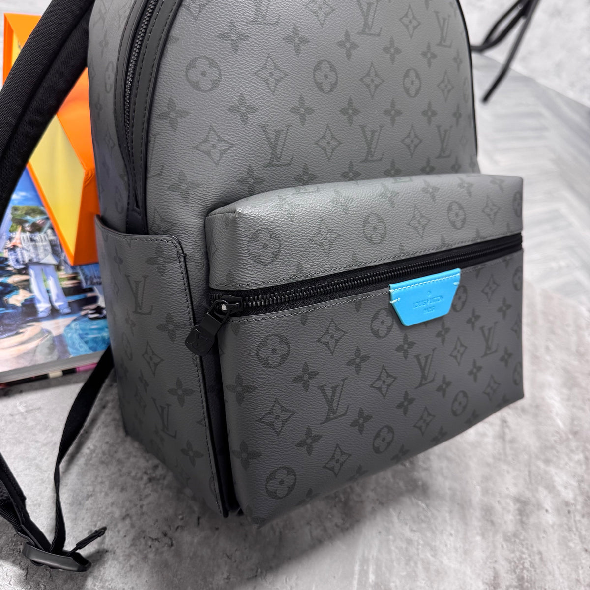 (PRE ORDER) LVE BACKPACK - GREY / AQUA