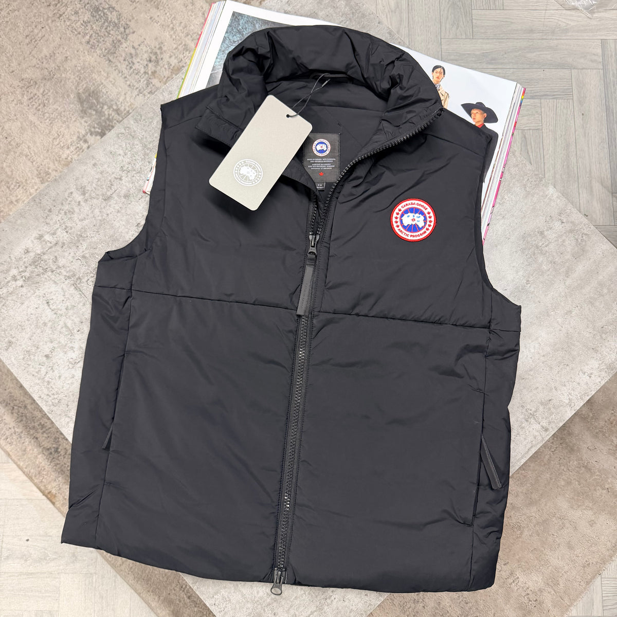 CG LODGE GILET - BLACK