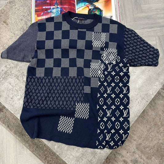 LVE MONOGRAM T SHIRT - NAVY