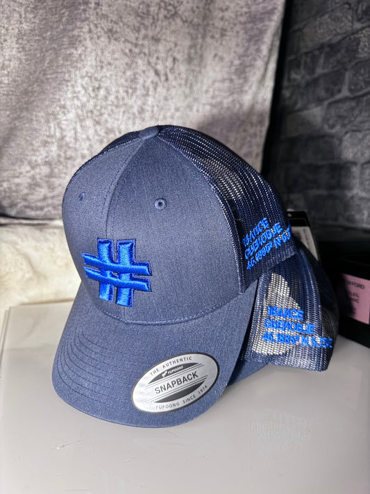 Triple Blue cap