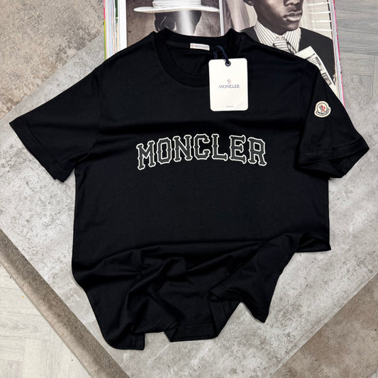 MNCLR LOGO T SHIRT - BLACK