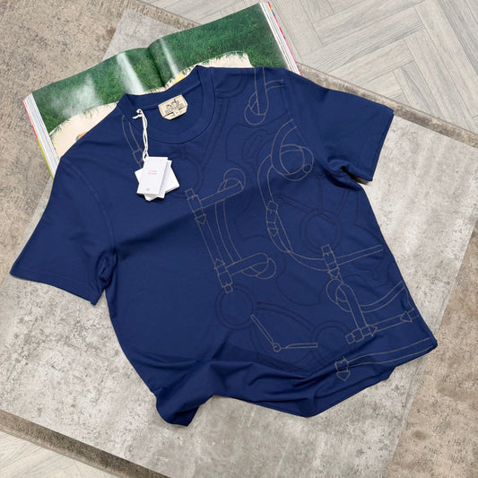H OPERON T SHIRT - INDIGO