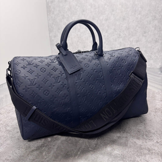 (PRE ORDER) LVE DUFFEL BAG (50) - NAVY