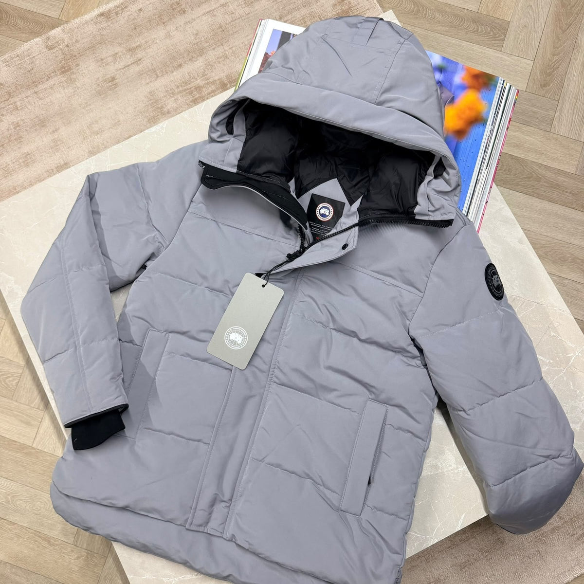 CG BLACK BADGE MACMILLAN COAT - GREY