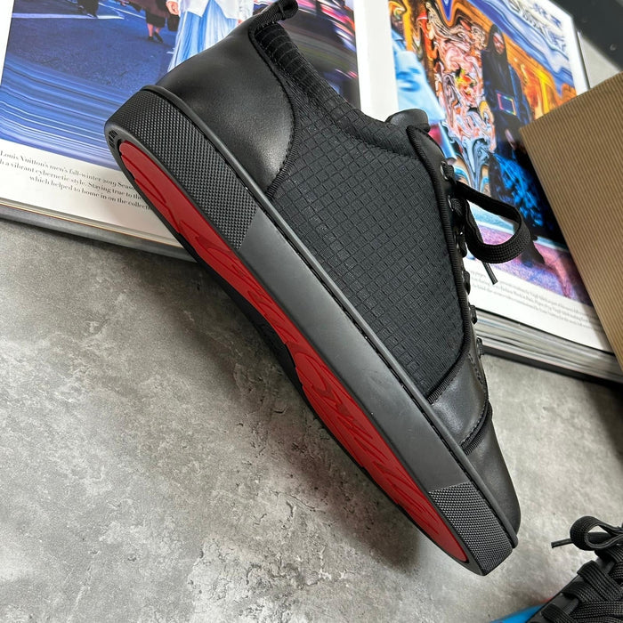 LOUB TRAINERS - BLACK / WHITE (PRE ORDER)