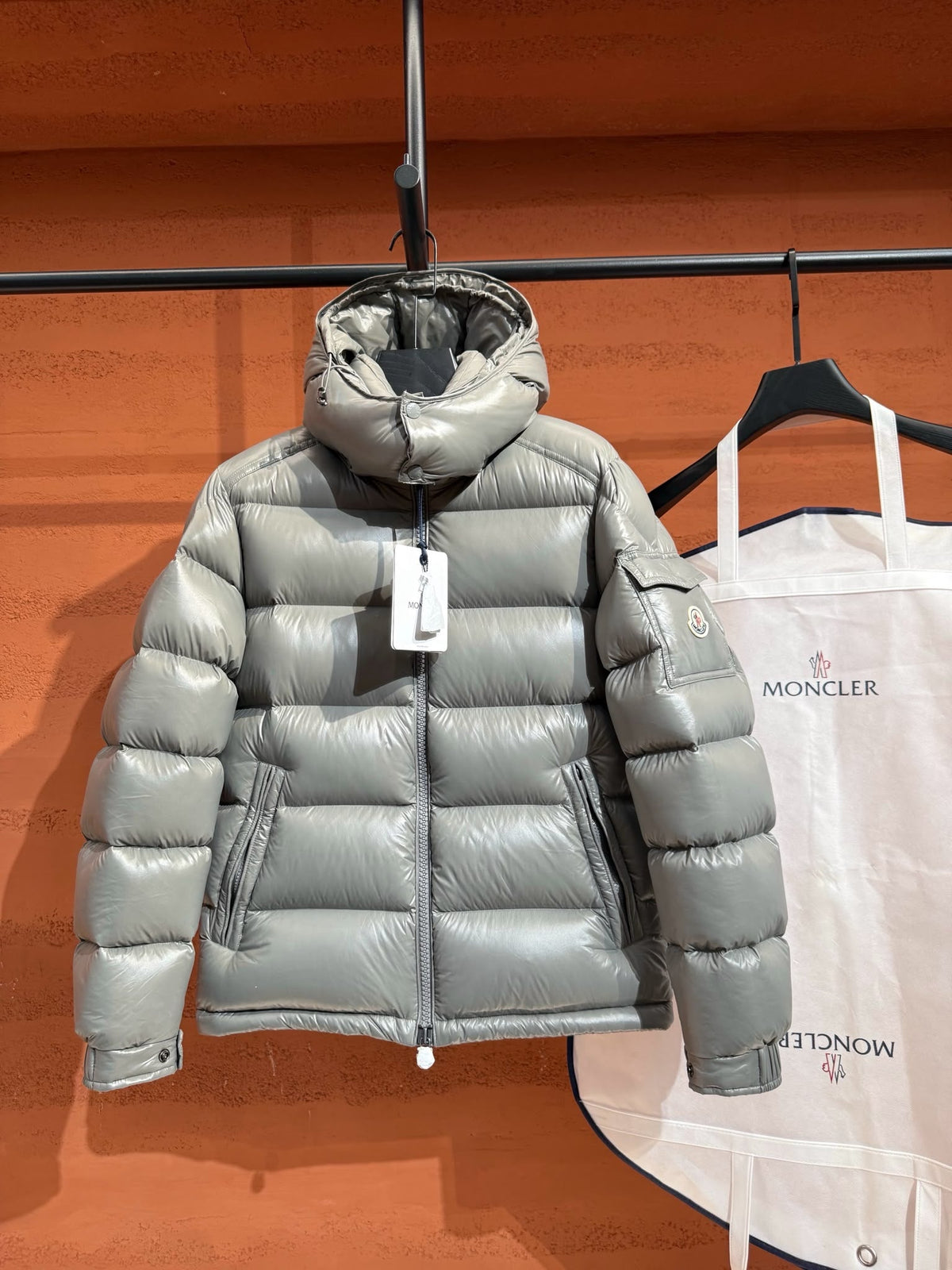 MNCLR MAYA COAT LIGHT GREY - (PRE ORDER)