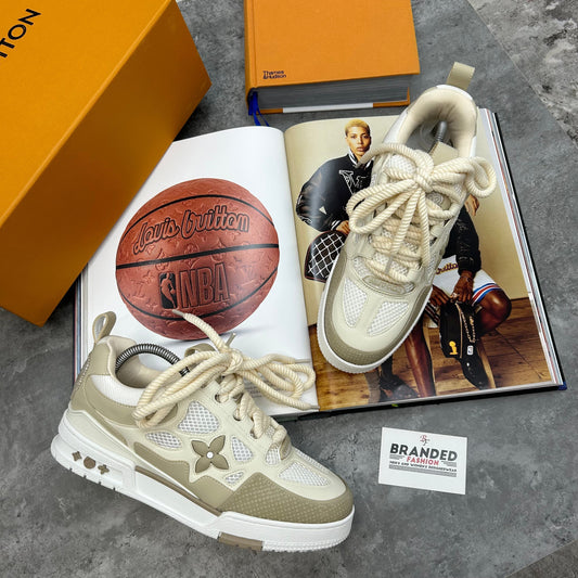 (PRE-ORDER) LVE - SKATE TRAINERS - CREAM