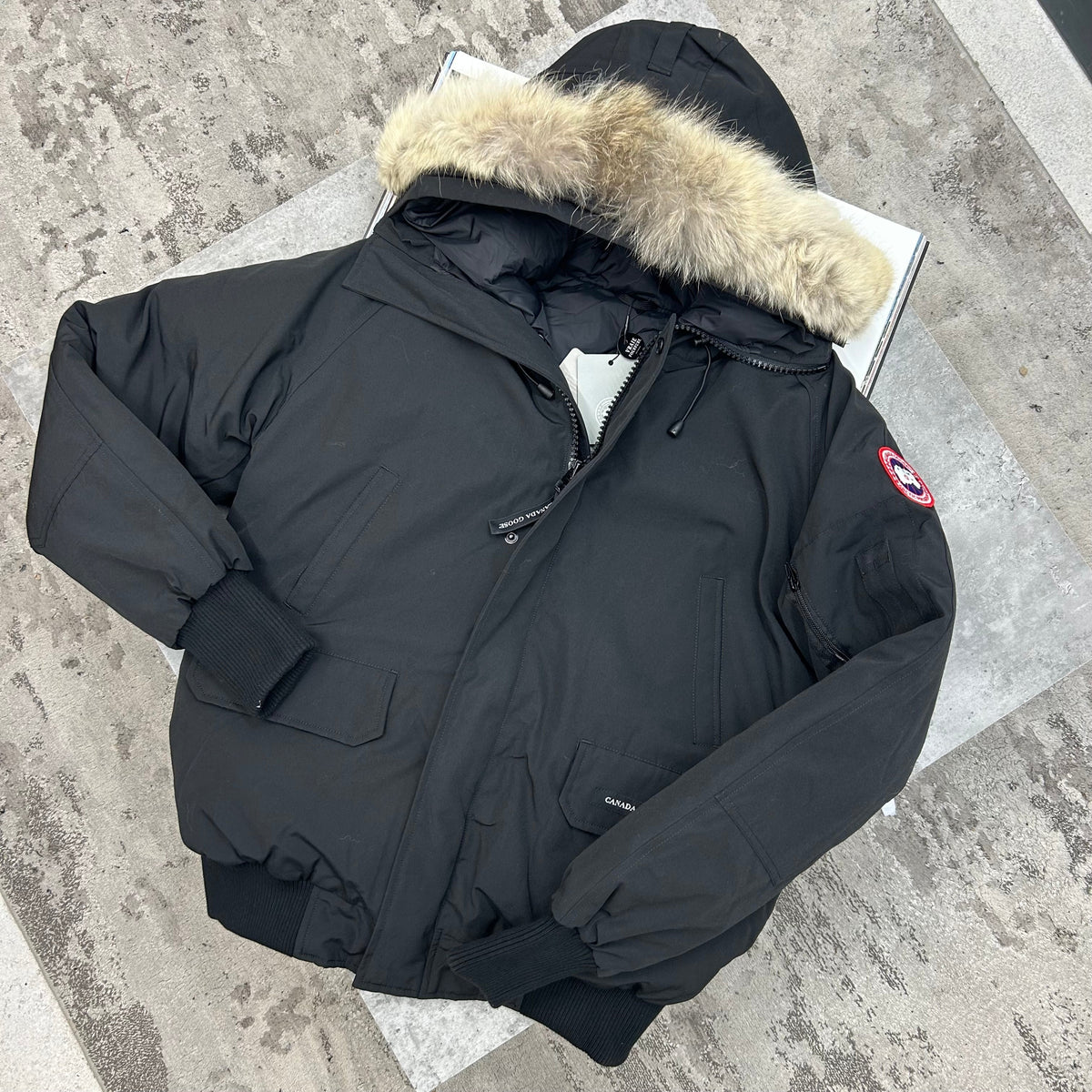 (PRE-ORDER) CG - CHILLIWACK BOMBER COAT - BLACK