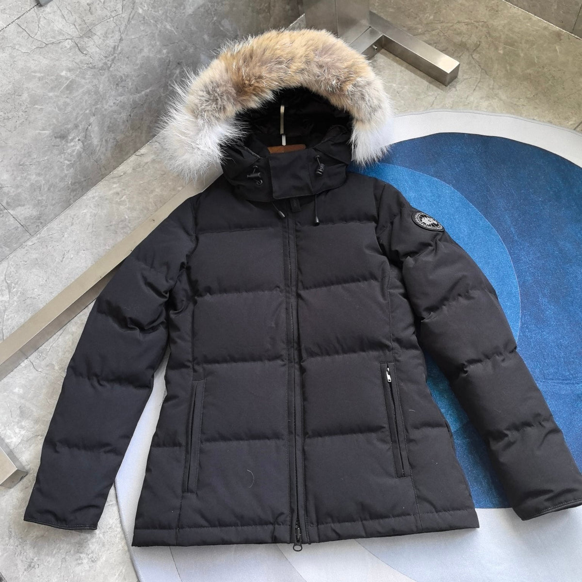 (PRE-ORDER) CG - WOMENS BLACK BADGE EXPEDITION COAT - BLACK